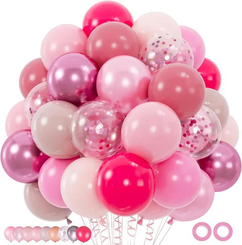 Miniatura 12 de 100 globos rojos, blancos y azules, globos patrióticos del Día de la Independencia de 12 pulgadas para graduación, 4 de julio, fiesta de cumpleaños