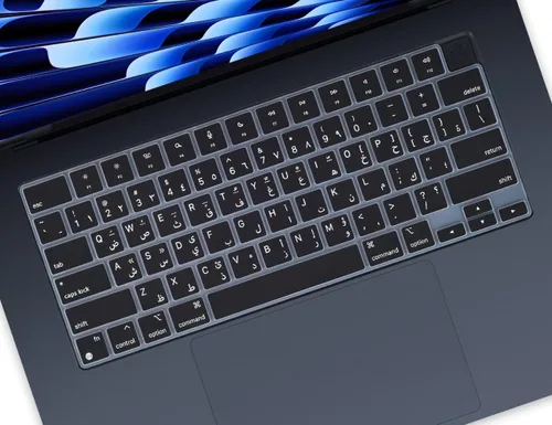 Miniatura 12 de Funda de teclado coreano para Apple MacBook Air 2025 2024 2023 con chip M4 M3 M2 de 15.3 pulgadas A3241 A3114 A2941, MacBook Air de 13.6 pulgadas