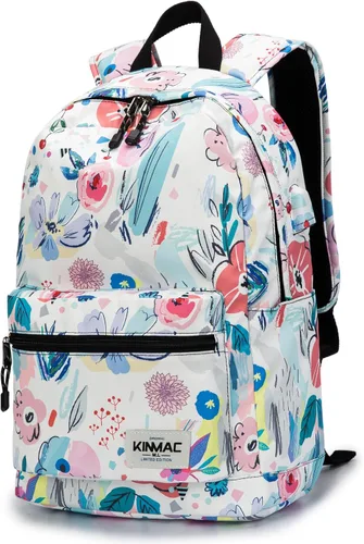 Miniatura 22 de Kinmac Mochila resistente al agua para laptop con puerto de carga USB para laptop de hasta 15.6 pulgadas (bordado)