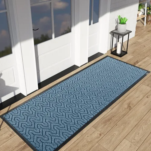 Miniatura 38 de Yimobra Alfombra para Puerta Delantera Exterior Entrada 29.5x17, Impermeable Resistente Alfombras Exteriores para Puerta Delantera, Alfombra