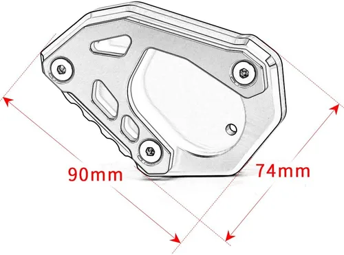 Miniatura 5 de Modeer For1290 Super Adventure 2014-2016 1290 Super Adventure R 2016-2024 1290 Super Adventure S/T 2016-2020 Soporte lateral para motocicleta