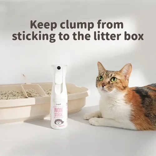Miniatura 4 de Lady N Spray de revestimiento antiadherente para caja de arena para gatos y caja de arena autolimpiante Fórmula de cera de grado alimenticio, sin