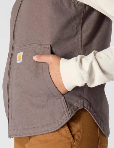 Miniatura 5 de Carhartt Chaleco con capucha de pato lavado para mujer