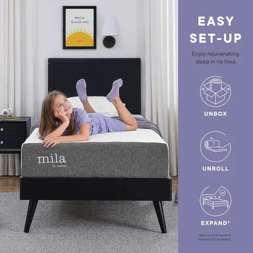 Miniatura 17 de Modway Emma Comfort - Espuma viscoelástica de 6 pulgadas