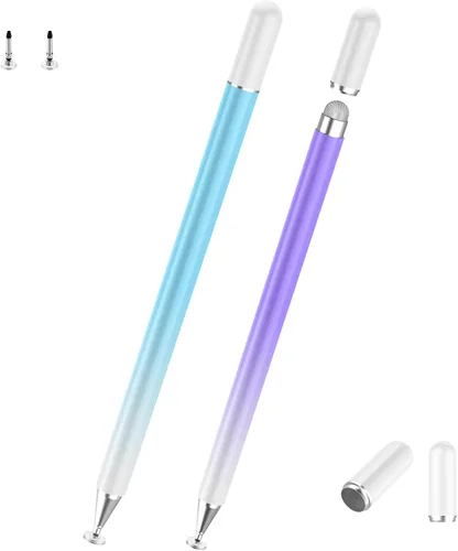 Miniatura 13 de Lápiz capacitivo magnético de 2 en 1 con disco para pantallas táctiles, compatible con iPhone/iPad/Android/Microsoft/Surface y todas las pantallas