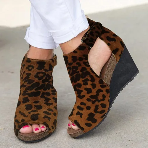 Miniatura 2 de Summer Sandals for Women Ladies Fashion Solid Wedges Casual Roman Shoes Sandalsias con tachuelas para mujer