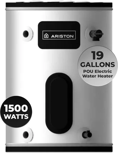 Miniatura 2 de Calentador de agua eléctrico Ariston de 12 galones, 120 V, tanque de punto de uso compacto para RV, cámper, espacios pequeños, solución