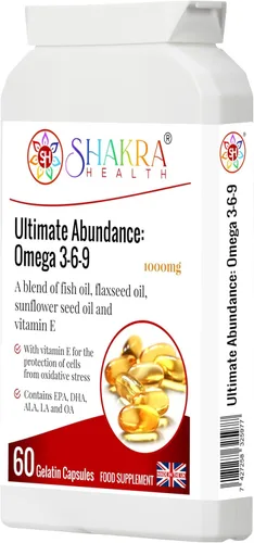 Miniatura 3 de Ultimate Abundance: Omega 3-6-9 El suplemento completo de aceite de pescado - Espiritualidad, ciencia y suplementos por Shakra Health