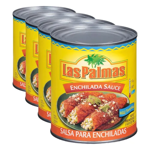 Miniatura 14 de Salsa para Enchiladas de Chile Verde Las Palmas, Mediana, 10 Onzas