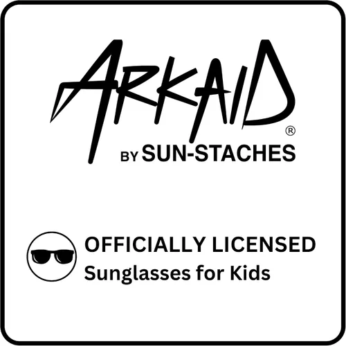 Miniatura 5 de Sun-Staches Arkaid - Gafas de sol oficiales de Paw Patrol para niños, envoltura deportiva blanca y azul Chase UV 400 Talla única para la mayoría