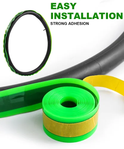 Miniatura 3 de Julai Bike Tire Liners, Mountain Bicycle Tube Flats Self-Adhesive Protector Puncture Free Compatible with 20 24 26 28 29