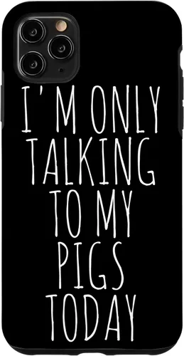 Miniatura 11 de iPhone 14 I'm Only Talking To My Pigs Today Case
