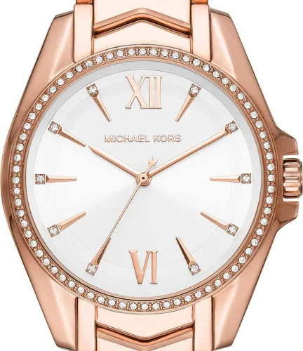 Miniatura 4 de Michael Kors Whitney - Reloj de acero inoxidable con detalles ostentosos