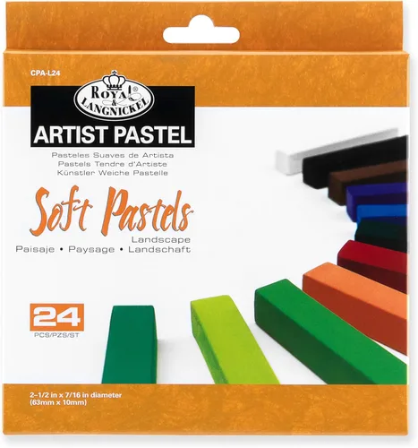 Miniatura 5 de Royal Brush Pasteles suaves, paquete de 24, multicolor