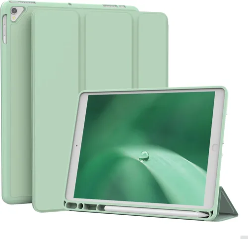 Miniatura 11 de Funda para iPad de 6ª/5ª generación de 9.7 pulgadas (2018/2017), iPad Air 2 y 1 (2014/2013), funda protectora con soporte para lápices, funda