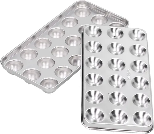 Miniatura 2 de Bandeja de acero inoxidable 304, herramienta de fabricación de hielo duradera con tapa para el hogar, cocina de verano, fiesta, campamento