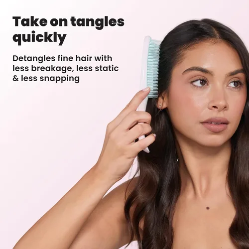 Miniatura 7 de Tangle Teezer Cepillo Desenredante Fino y Frágil Definitivo, Cepillo para Cabello Seco y Húmedo para Desenredar y Reducir la Rotura, Rosa Malva