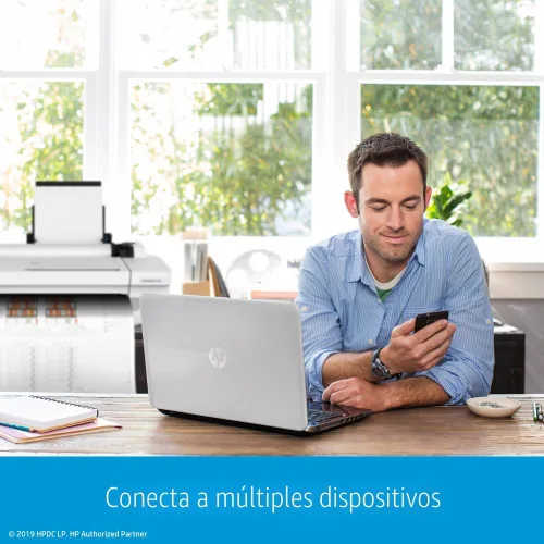 Miniatura 4 de HP DesignJet T650 Impresora plóter de gran formato de 24 pulgadas, incluye soporte de garantía en sitio de 2 años (5HB08T) - Nuevo