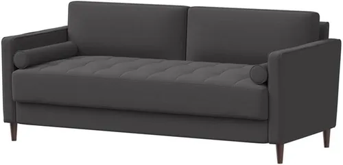 Miniatura 9 de Studio Living® Lexington Sofá Chaise de 83.1 pulgadas, moderno de mediados de siglo, comodidad de resortes ensacados, chaise reversible, fácil Gris