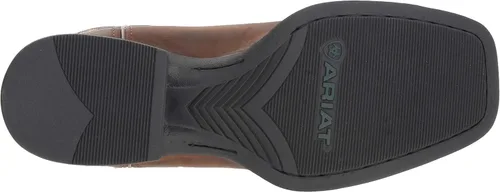 Miniatura 4 de Ariat Sport Rustler Western Boots - Botas vaqueras de cuero para hombre, Marrón desteñido