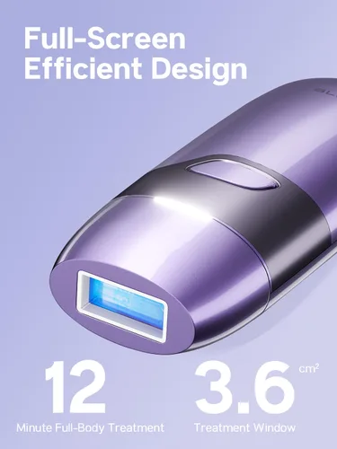 Miniatura 6 de Blex Mini Láser para Depilación para Mujeres y Hombres, Dispositivo de Depilación Láser IPL, Diseño Mini de 201g, 2 en 1 con Rejuvenecimiento