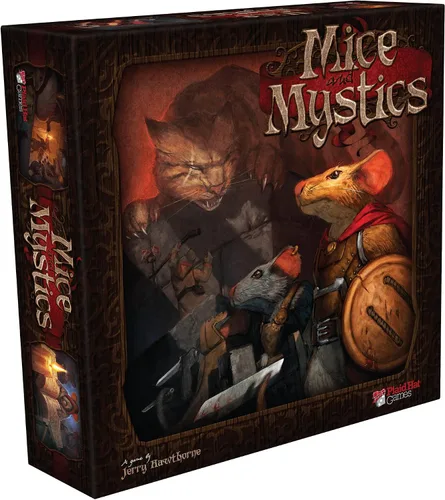 Mice & Mystics Juego de mesa | Aventura cooperativa | Estrategia | Juego familiar divertido para adultos y niños | A partir de 7 años | 1-4