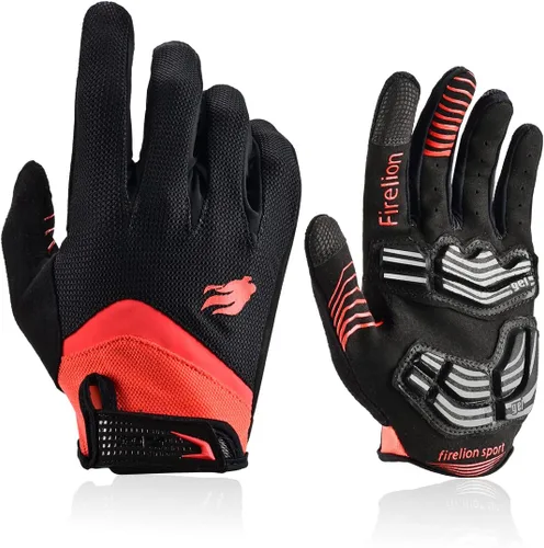Guantes de ciclismo para hombres y mujeres, guantes de ciclismo para carreras de carretera MTB DH al aire libre, dedos completos, guantes