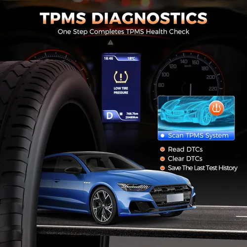 Miniatura 6 de OTOFIX Herramienta de programación TireGO 808 TPMS, actualización 2026 Wi*Fi TPMS herramienta de escaneo Relearn Activar todos los sensores TPMS