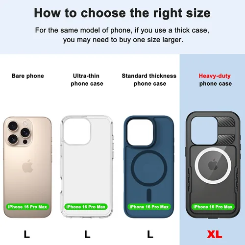 Miniatura 3 de Funda de cuero para teléfono celular con soporte para tarjeta y clip para cinturón Estuche protector para iPhone Pro 17 16 15 14 13 12 16e, Samsung