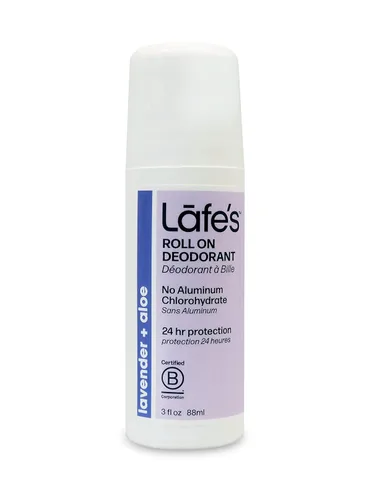 Lafe's | Soothe - Lavanda y aloe - Desodorante natural roll-on para mujeres y hombres | Vegano, libre de crueldad, sin gluten, sin aluminio, sin