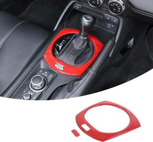 Miniatura 9 de Adhesivo para marco de cambio de marcha interior de automóvil para Mazda MX-5 ND 2015-2026 Cubierta de panel de consola central, accesorios