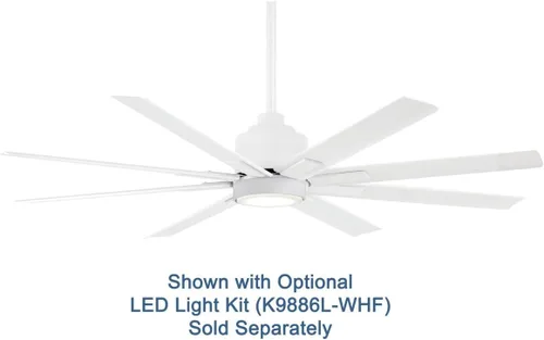 Miniatura 4 de MINKA-AIRE F896-52-WHF Xtreme H2O Ventilador de techo para exteriores de 52 pulgadas, blanco plano