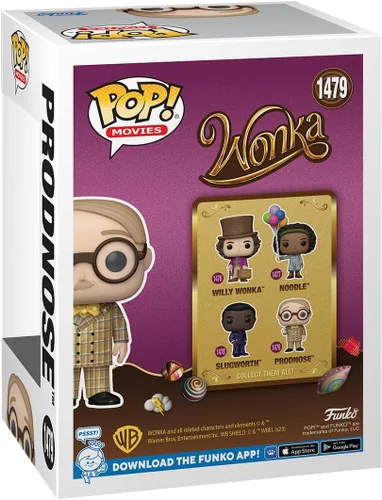 Miniatura 3 de Funko Pop! Movies: Wonka - Prodnose - Willy Wonka - Figura de vinilo coleccionable - Idea de regalo - Producto oficial - para niños y adultos