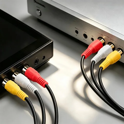 Miniatura 3 de Cable de Audio y Vídeo 3 RCA Compuesto Macho a Macho para DVD (1.83 m) para Televisión