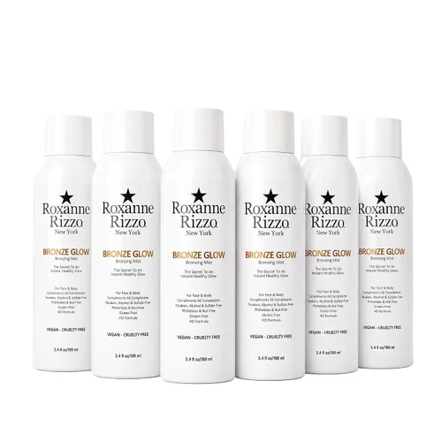 Miniatura 12 de Bronze Glow - Spray bronceador instantáneo para rostro y cuerpo - Bruma bronceadora hidratante - Se mezcla en todos los tonos de piel - Spray