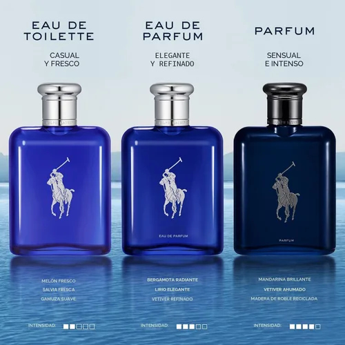 Miniatura 7 de Ralph Lauren - Polo Blue - Parfum - Colonia Hombre - Acuático y Fresco - Con Cítricos, Roble y Vetiver - Fragancia Intensa