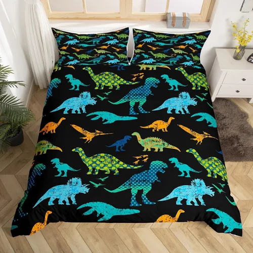 Miniatura 29 de Erosebridal Juego de ropa de cama de faro, tamaño individual, funda de edredón náutica de gaviota, funda de edredón con estampado de paisaje marino