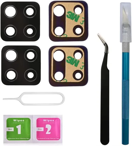 Miniatura 7 de 5 piezas originales de repuesto para cámara trasera trasera Samsung Galaxy A53 5G A536 con adhesivo preinstalado y kit de herramientas de reparación