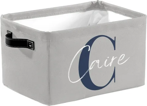 Miniatura 53 de Cesta de regalo personalizada con nombre, caja de juguetes de almacenamiento personalizada para niños, organizador de cubos de almacenamiento