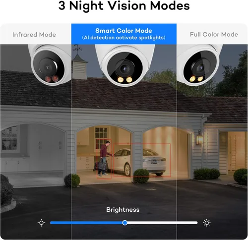 Miniatura 4 de ONWOTE Sistema de cámara de seguridad NVR PoE de 16 canales, reconocimiento facial y AcuSearch, NVR comercial de 12MP 4K 16CH de 4TB, 12 cámaras IP
