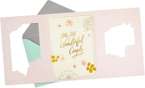 Miniatura 3 de Hallmark - Tarjeta de boda, Tarjeta de baby shower, Tarjeta de compromiso (Pareja maravillosa)