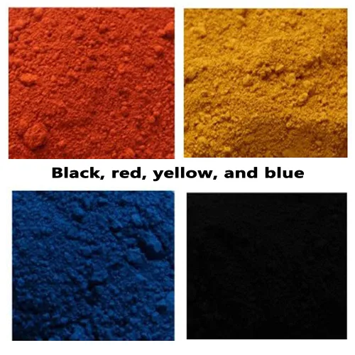 Miniatura 6 de En varios colores óxido de hierro Polvo de óxido de hierro negro grado cosmético para cosméticos y jabón - 1.76 oz