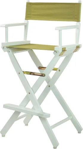Miniatura 24 de Casual Home - Silla de director de 24 in, marco de roble miel, con lona color verde cazador, altura de mostrador Marco de roble miel - Madera maciza