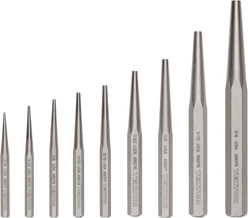 Miniatura 7 de TEKTON Juego de cinceles fríos, 3 piezas (1/4, 3/8, 1/2 pulgadas) PNC91002 Fabricado en Estados Unidos