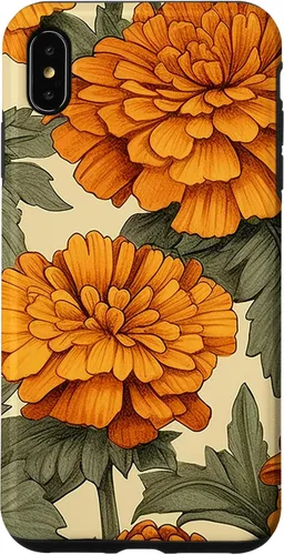 Miniatura 11 de Funda para iPhone 14 Pro Max Watercolor Marigold Flower