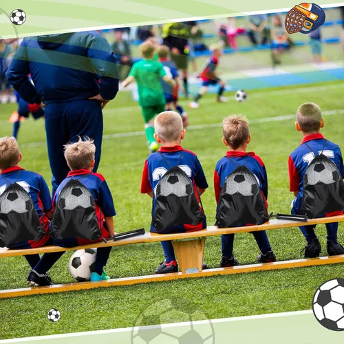 Miniatura 6 de Foilswirl Suministros de donación de caridad cristiana, kit de bomba de bola desinflada, incluye bomba de fútbol, bomba de aire de mano con aguja
