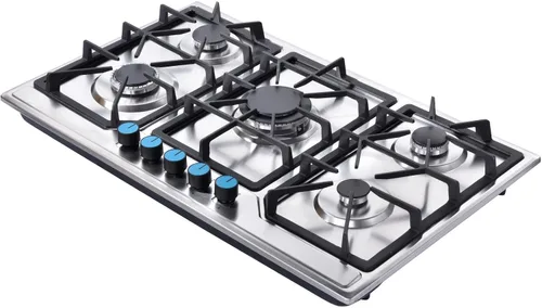 Miniatura 9 de Estufa de gases de 20 pulgadas, quemador de gases incorporados 2 quemadores, estufa de gases superior NG/LPGS convertible, quemadores dobles