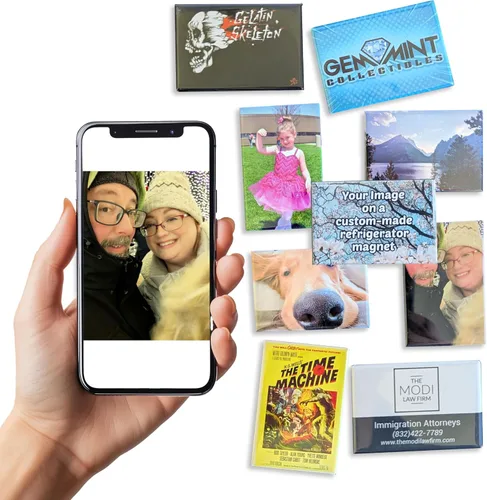 Imanes personalizados de la foto, imanes personalizados del refrigerador, hacen un imán con cualquier imagen