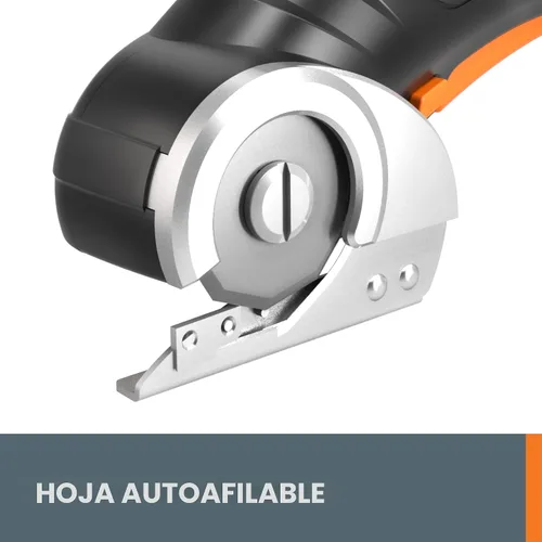Miniatura 5 de Worx Zipsnip - Tijeras eléctricas inalámbricas, cortador de caja de cartón recargable, tijeras de tela potentes de 4 V con 2 cuchillas de seguridad