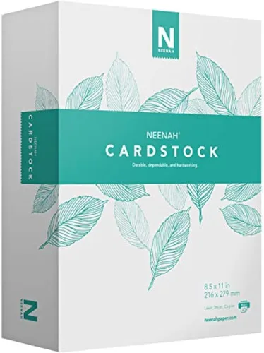 Miniatura 7 de Neenah Vellum Bristol Cartulina, ligera, 4 paquetes de 325 hojas/1300 hojas, 67 lb/147 gsm, 94 brillo, 8.5 x 11 pulgadas, más hojas (91633-02)